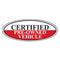 Certified Pre-Owned Vehicle Oval Sign {EZ196-B}