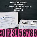 9 1/2 Tall Hot Pink Starter Kit {EZ120}