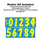 11 1/2 Tall Blue & Yellow Starter Kit {EZ121}