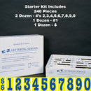 5 1/2 Tall Mid-Size Blue & Yellow Starter Kit {EZ227}