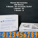 7 1/2 Tall Blue & Orange Starter Kit {EZ265}