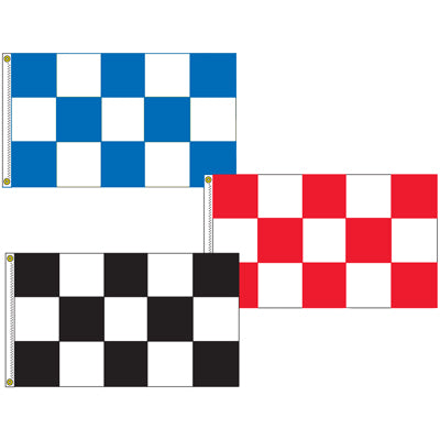 3' x 5' Horizontal Checkered Flag {EZ342-H}