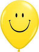 16 Happy Face Balloons {EZ513-HAP}
